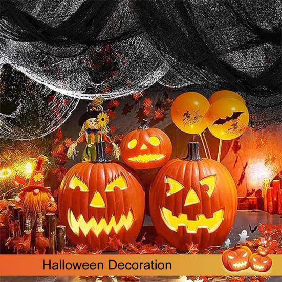 Halloween Gruseliges Tuch Halloween Dekoration Gruseliger gruseliger Stoff Gaze DIY Prop Spukhaus Zubehör
