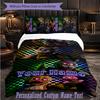 Personalized 3Pcs Bedding SetFive Nights At Freddy’s Custom Text Duvet Cover Pillowcase Set Bedroom Gift