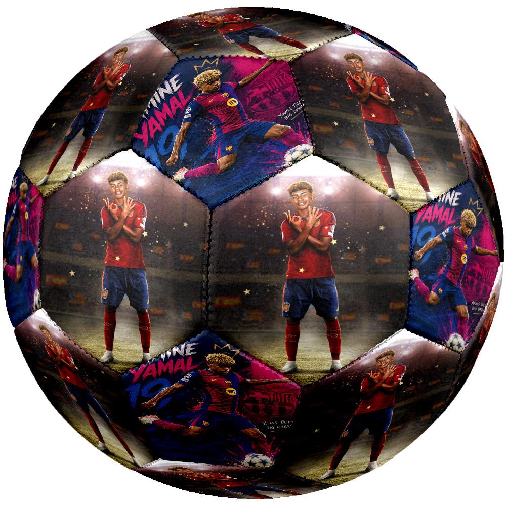 Lamine Yamal's Spain's 19th Century Legacy Size 5 Football Machine Sewn Indoor/Outdoor Universal Football for Football Accessories