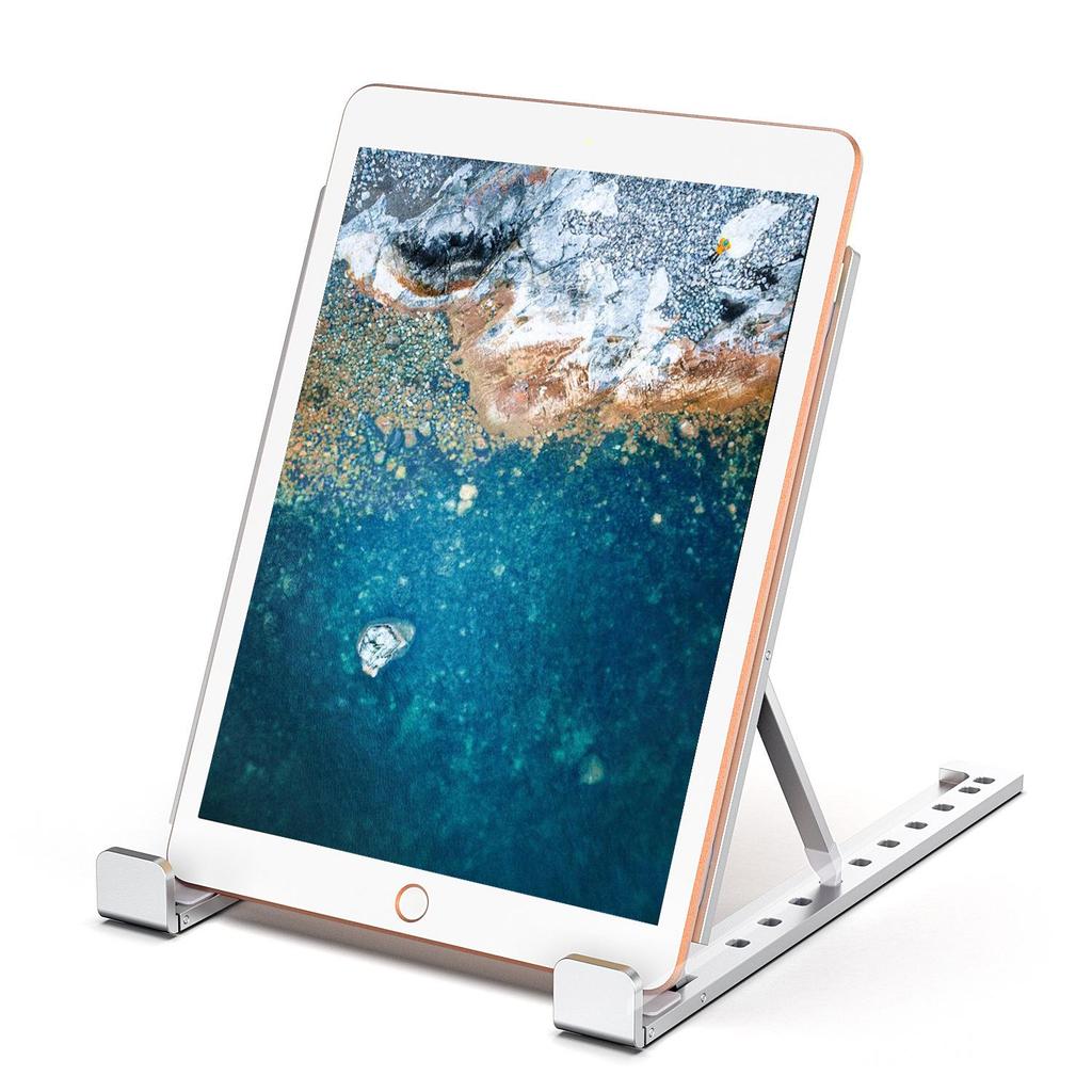 2026 Universal Telescopic Folding Desktop Tablet Stand, Adjustable Metal Alloy