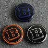 4Pcs 75mm Brabus Logo Car Emblem Wheel Center Hub Cap Accessories For Mercedes Benz AMG Apple W204 GLA GLC CLA W205 W203 W206