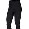 Nike Solid Color Slim Fit Yoga Pants Women bottoms Black AT4587-010