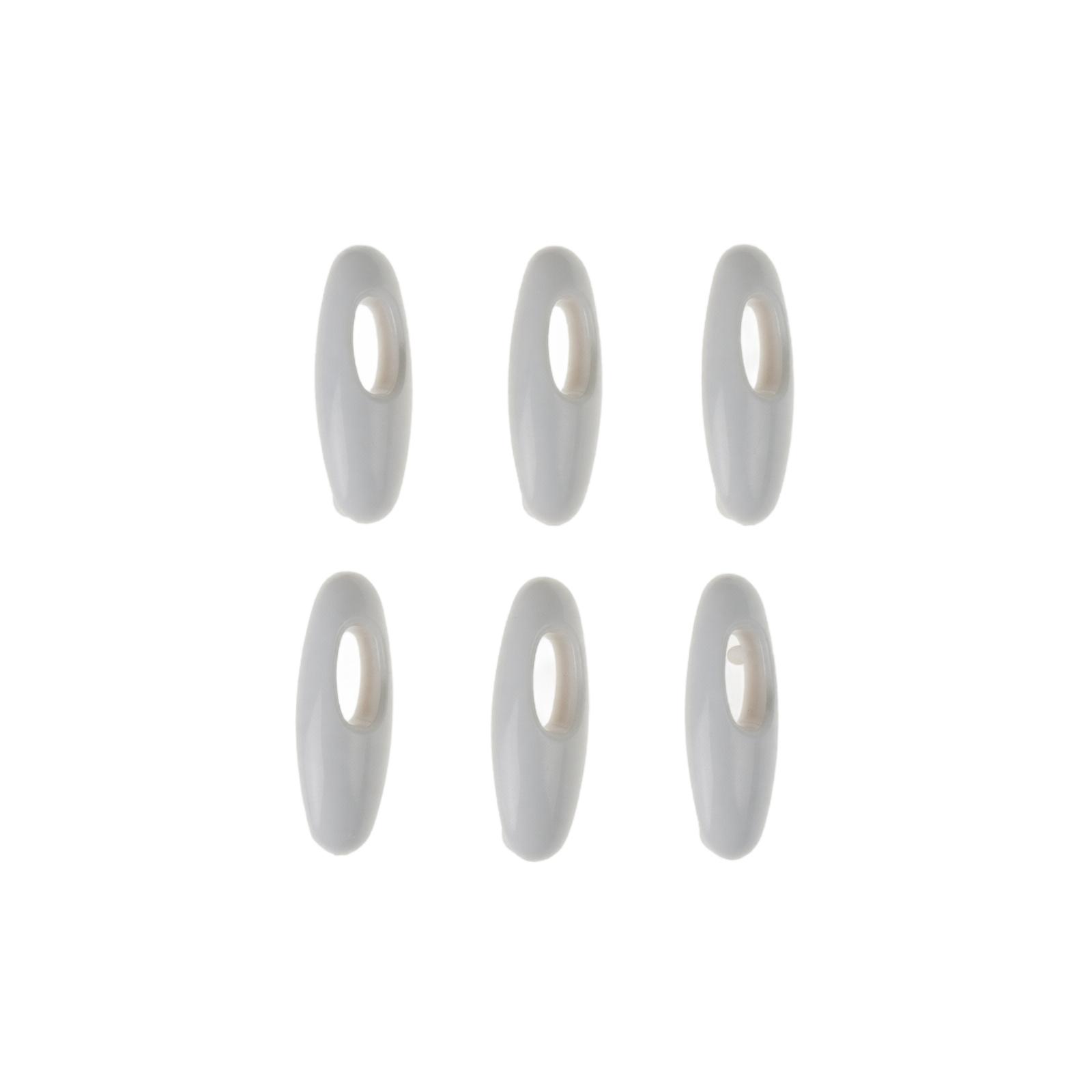 

Safety Pin Scarf Clips Set of 6 Durable Metal Brooch Pins for Securing Scarves Shawls Wraps and Headscarves with Smooth Finish One Size білий