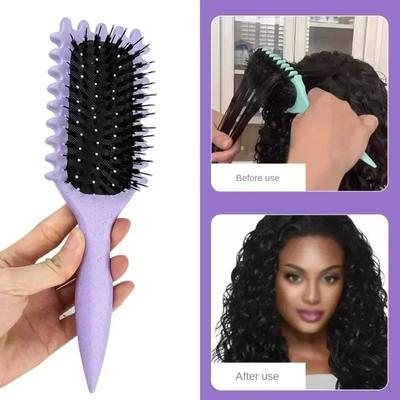 Peines desenredantes mágicos, cepillos de masaje antiestáticos para el cabello, peine con cojín de aire para desenredar, herramientas de peluquería