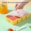 Ice Cube Mold 6/8 Grids Silicone Ice Making Tray Easy Release Large Square Cube Mold for Home Kitchen