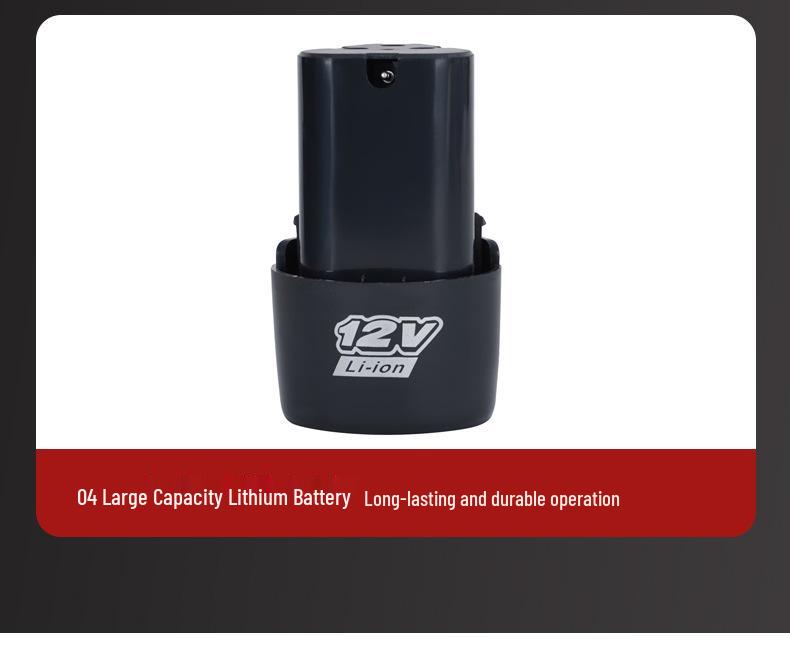 New Multifunctional Handheld Electric Drill with Portable Rechargeable Lithium Battery