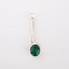 Chrome Diopside Gemstone 925 Sterling Silver Boho Jewelry Handmade Pendant 1.79" PP-60-9