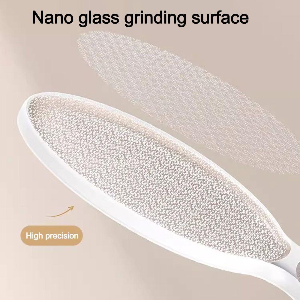 Foot Care Heel Scrubber Callus Transparent Removal Pedicure Tool Gifts Foot Callus Remover