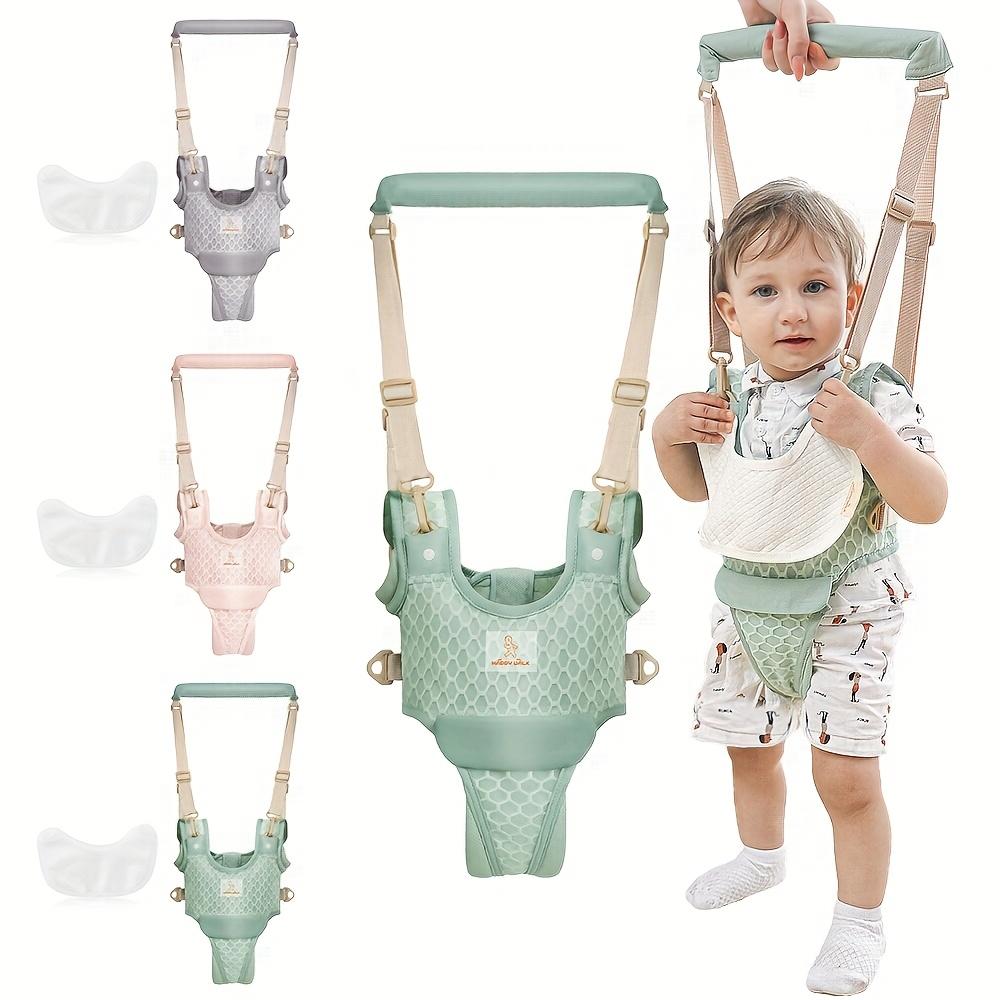 Imbracatura traspirante per passeggio del bambino, per tutte le stagioni, per neonati, progettata per aiutare i bambini ad imparare a camminare. Assistente per camminare manuale e cintura di sicurezza