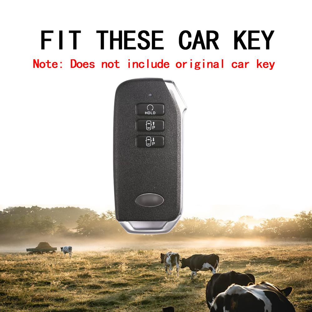 Tax Excluded, Add At Checkout If Applicable. Leather Car Key Case Fob Cover for Kia Sportage Ray Sorento Soul Telluride Cerato K