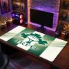 Irland Rugby Muster Mauspade Anti?Rutschfeste Gummi-Schreibtischunterlage Für Gaming Arbeiten Desktop-Dekoration