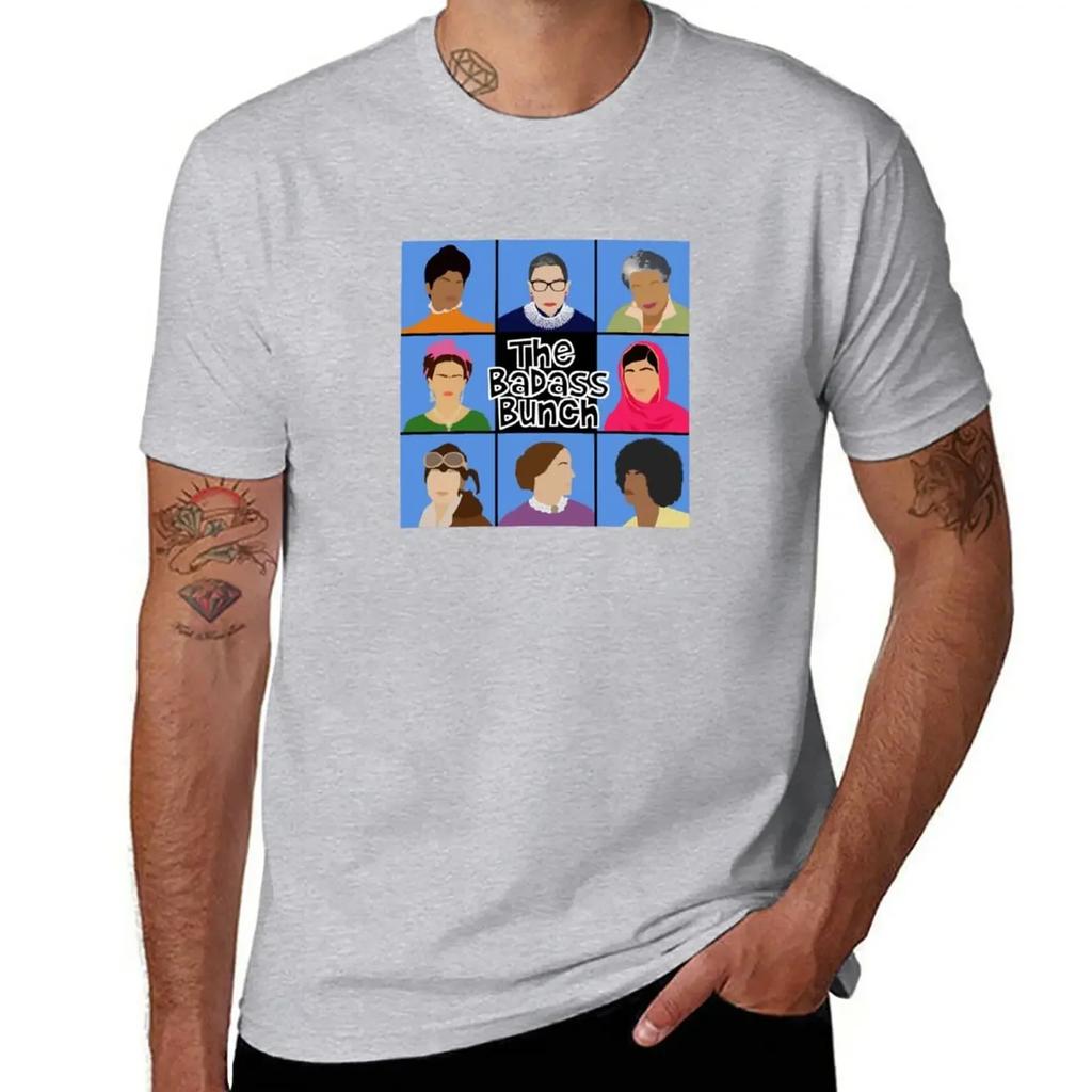 Badass Bunch T-Shirt plain Blouse mens plain t shirts