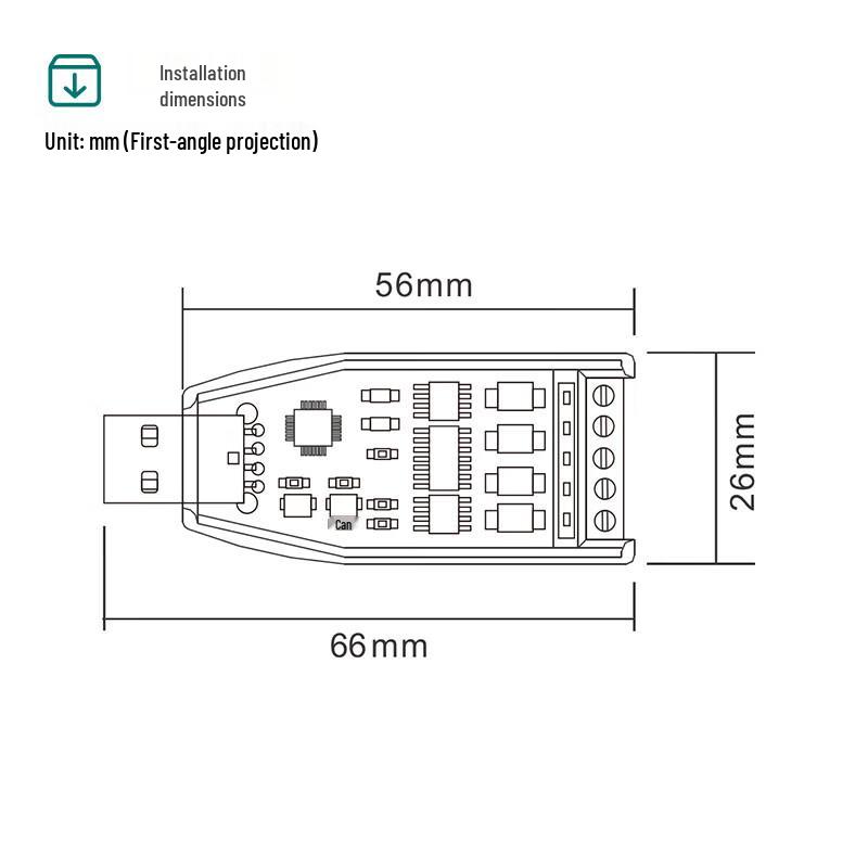 MWE Industrial USB To RS485/422 Serial Converter