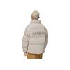 Li-Ning Embroidered Logo Zip-Up Down Jacket Men Outerwear White AYMS315-2