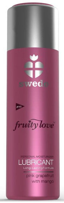 Lubrifiant Aromatisé FRUITY LOVE Pamplemousse Mangue 50 ml - Swede - Lubrifiants Parfumés