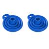Silicone Liquid Funnel Universal Kitchen Funnel Car Engine Funnel  Washer Fluid Change