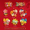 Magnetic Refrigerator Sticker - Spring Festival Fu Character & Year of the Horse New Year Decoration Couplets