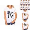 Divertida Dab Camiseta Baile Unicornio Perro Gato Oso Dabbing Tshirt Tee