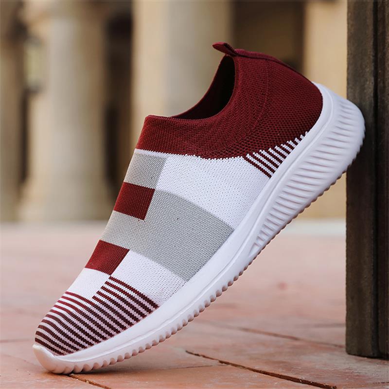 Modă Modă Pantofi Casual pentru Femei Pantofi Respirabili pentru Femei Pantofi Sport cu Platformă Slip On Timp Liber Exterior Zapatillas Mujer Mocasini pentru Doamne