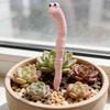 5 Stück Lustige Miniatur-Wurm-Pflanzen-Dekorationen Niedliches Design Topfpflanzen-Dekor DIY-Terrarium
