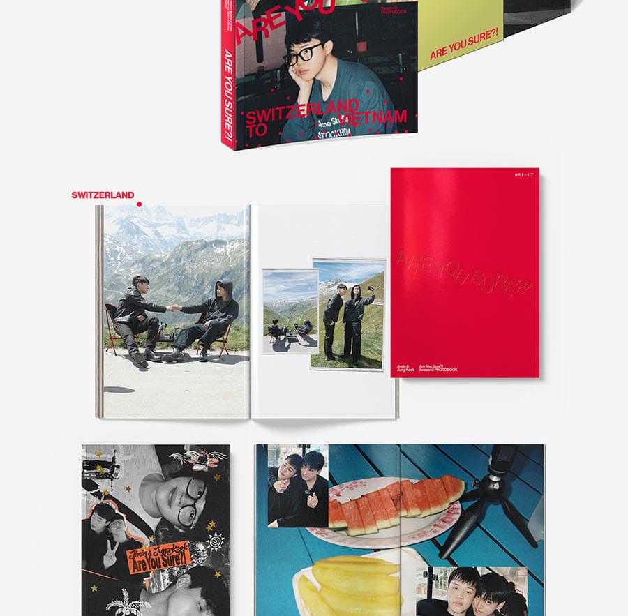 [POB] JIMIN & JUNG KOOK (Bts) [Sind Sie sicher?!] Season2 FOTOBUCH