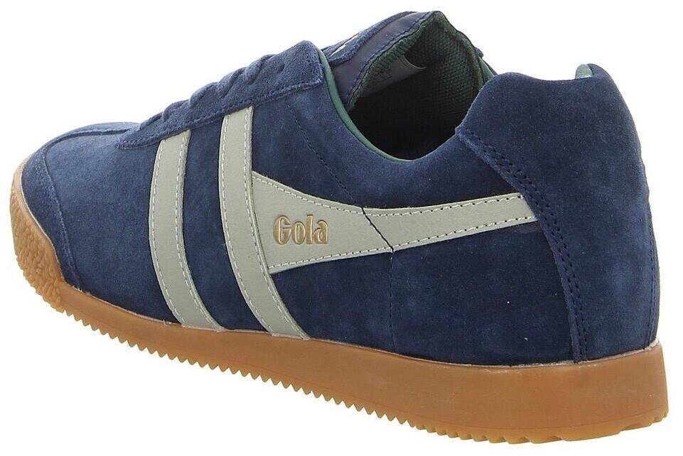 Кроссовки Gola Harrier Suede (CMA192) ink/off white