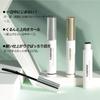 HESBUTY Natural Washes Off with Hot Curling Mascara with Serum for Eyelash Translucent Makeup Mascara, Brown, Long-Curling Formula, Water, Care,