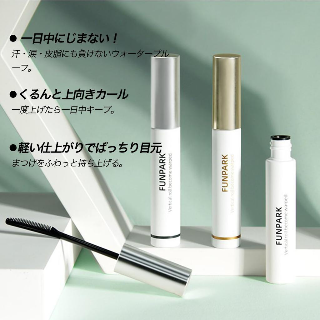 HESBUTY Natural Washes Off with Hot Curling Mascara with Serum for Eyelash Translucent Makeup Mascara, Brown, Long-Curling Formula, Water, Care,