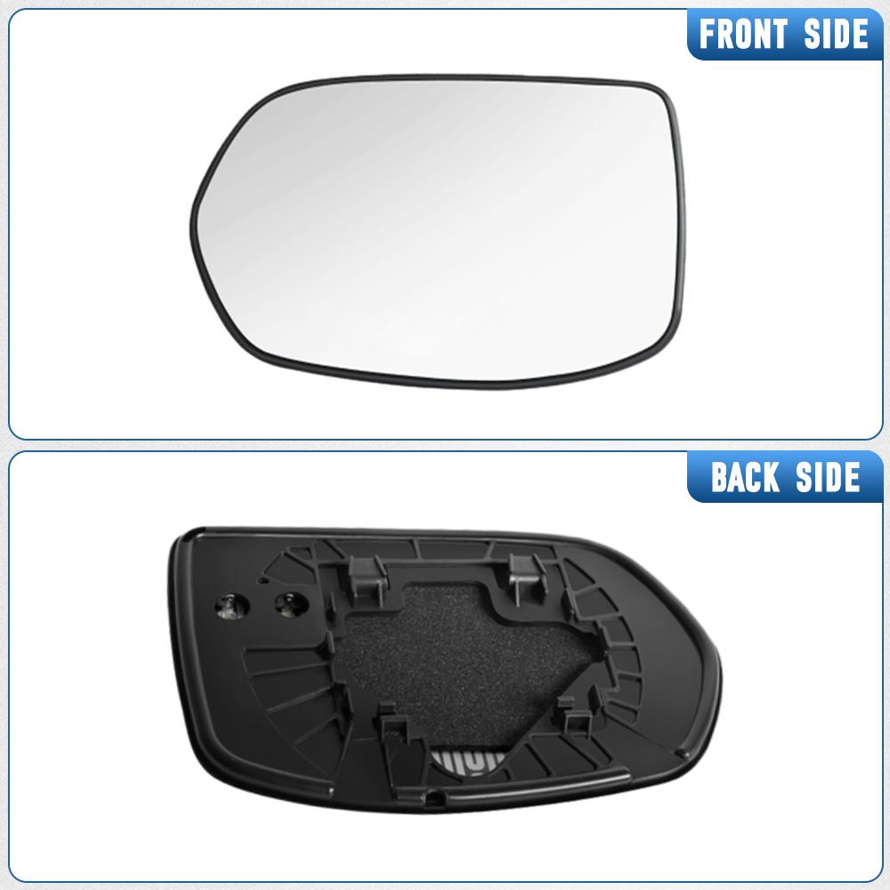 Heated Side Door Wing Mirror Glass Rear View Mirror Glass for Honda CRV 2007 2008 2009 2010 2011 LHD for US Veision 76253SWA315