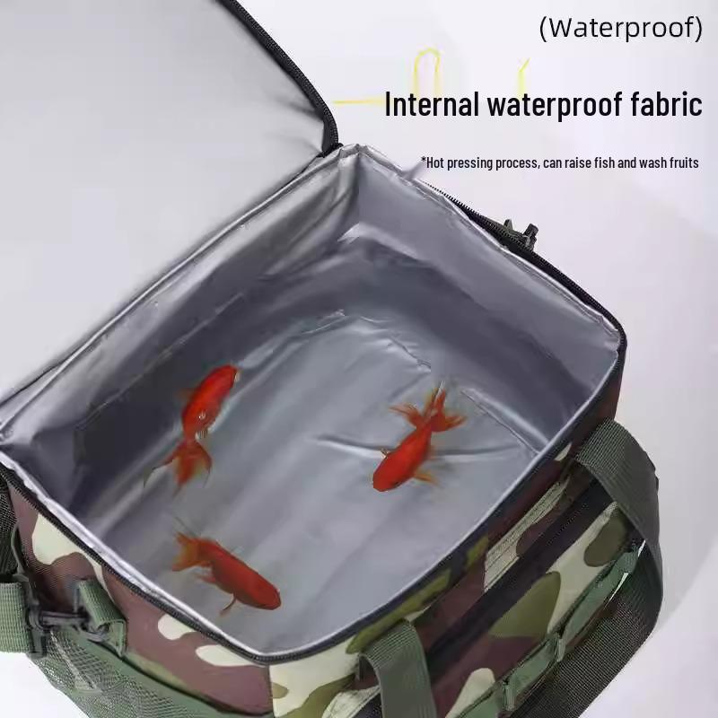 Kamuflażowa Torba Termiczna na Lunch o Dużej Pojemności – Wodoodporna i Utrzymująca Zimno dla Studentów i Pracowników Biurowych