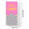 Double-sided Suede Quick-dry Yoga Exercise Towel Microfiber Printed Bath Towel Absorbent Portable Beach Towel Fitness