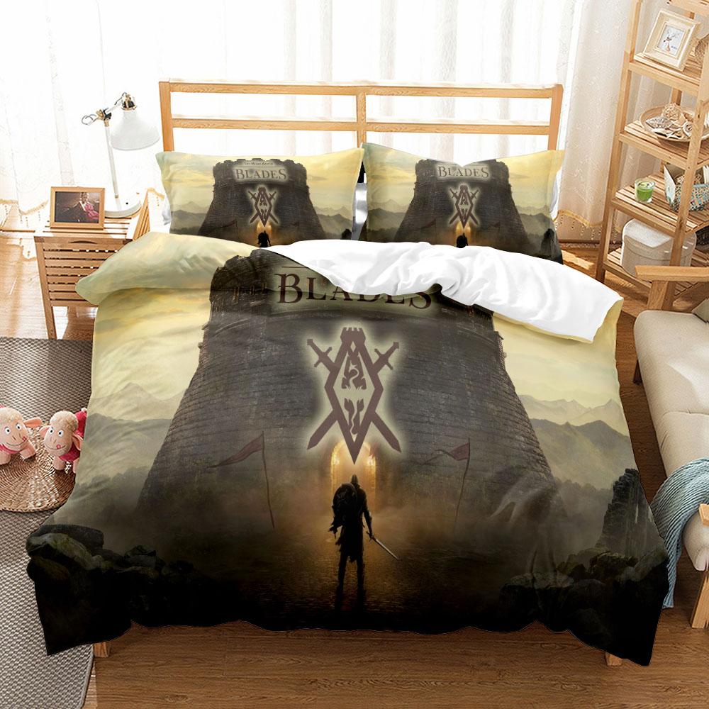 Manette Jeu Housse de Couette Ensemble Enfant King Queen Double Full Twin Simple Taille Diablo Ensemble Linge de Lit