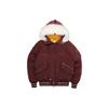 Palace Ultimo Series P-2B Short Parka Unisex Jacket Burgundy P21JK024