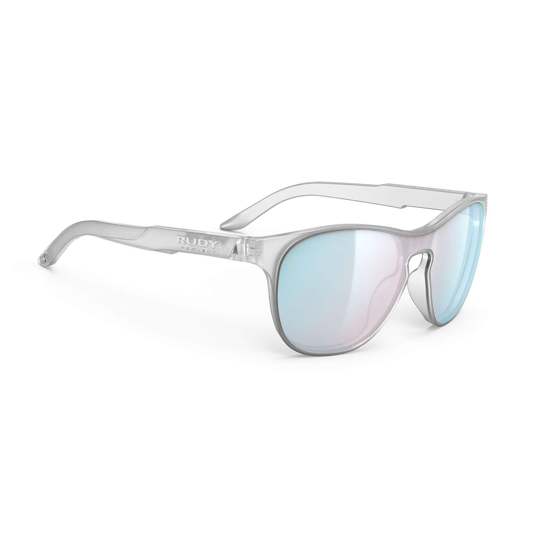 

Солнцезащитные очки RUDYPROJECT Sound Shield Ice Silver Lens 127мм, Матовые/Multi-Laser Osmium, Ширина