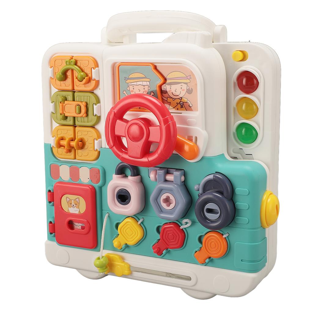 Sensory Toy Activity Board Baby Fine Motor Training Sensory Toy Early Educational Toy for Children