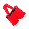 Christmas Pants Gift Bags Efficient Fabric Candy Holders Bottle Sleeve For Holiday Party Decoration