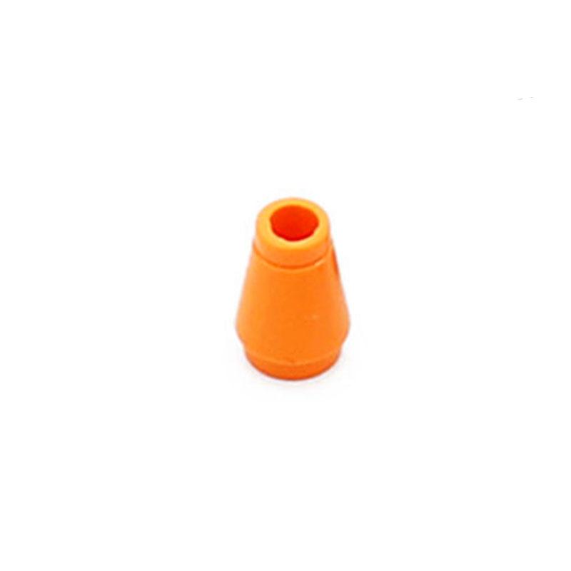 

MOC Circular Cone 1x1 with Top Groove 4589b DIY Enlighten Building Blocks Bricks Classic Compatible with Assembles Particles