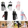 Insulated Water Bottle Vacuum Water Drinking Cup Drink Bottle Stainless Steel Tumbler for Office Outdoor Trip Hiking