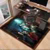 Horror Movie Characters Collage Office Rug Chair Mat, Game Carpet, Suitable for Front Door, Bedroom, Living Room, Desk, Holiday Gift