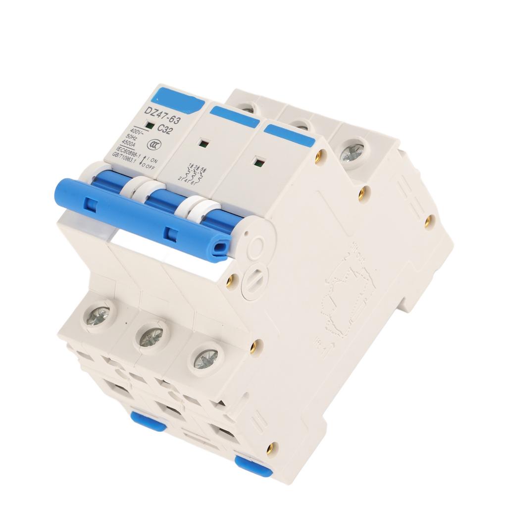 DZ47‑63 3P 32A 400V Earth Leakage Protection Circuit Breaker