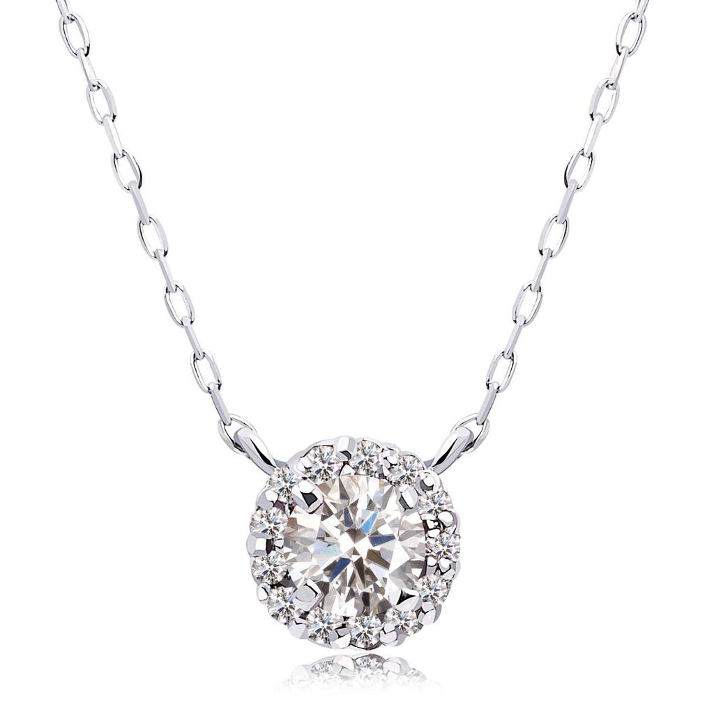 Lala Christie Diamond Necklace in PT950 0.1ct Platinum, Birthstone, lp56-0001-pt-04