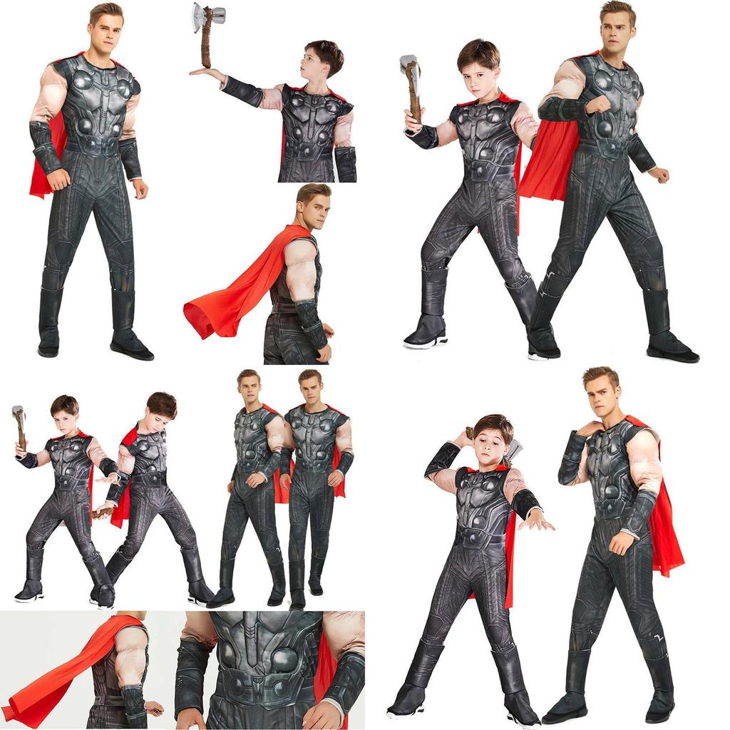 Avengers Endgame Thor Superhero Costume For Adults With Exquisite Workmanship And Breathable Material