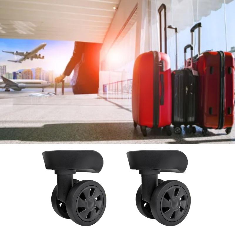 Durable Replacement Luggage Wheels Repair Your Suitcase with Smooth 360° Rotation Parts Accessories