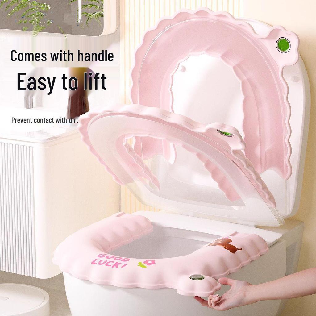New Arrival: Universal Fragrant Waterproof Toilet Seat Cushion - 2025 Design