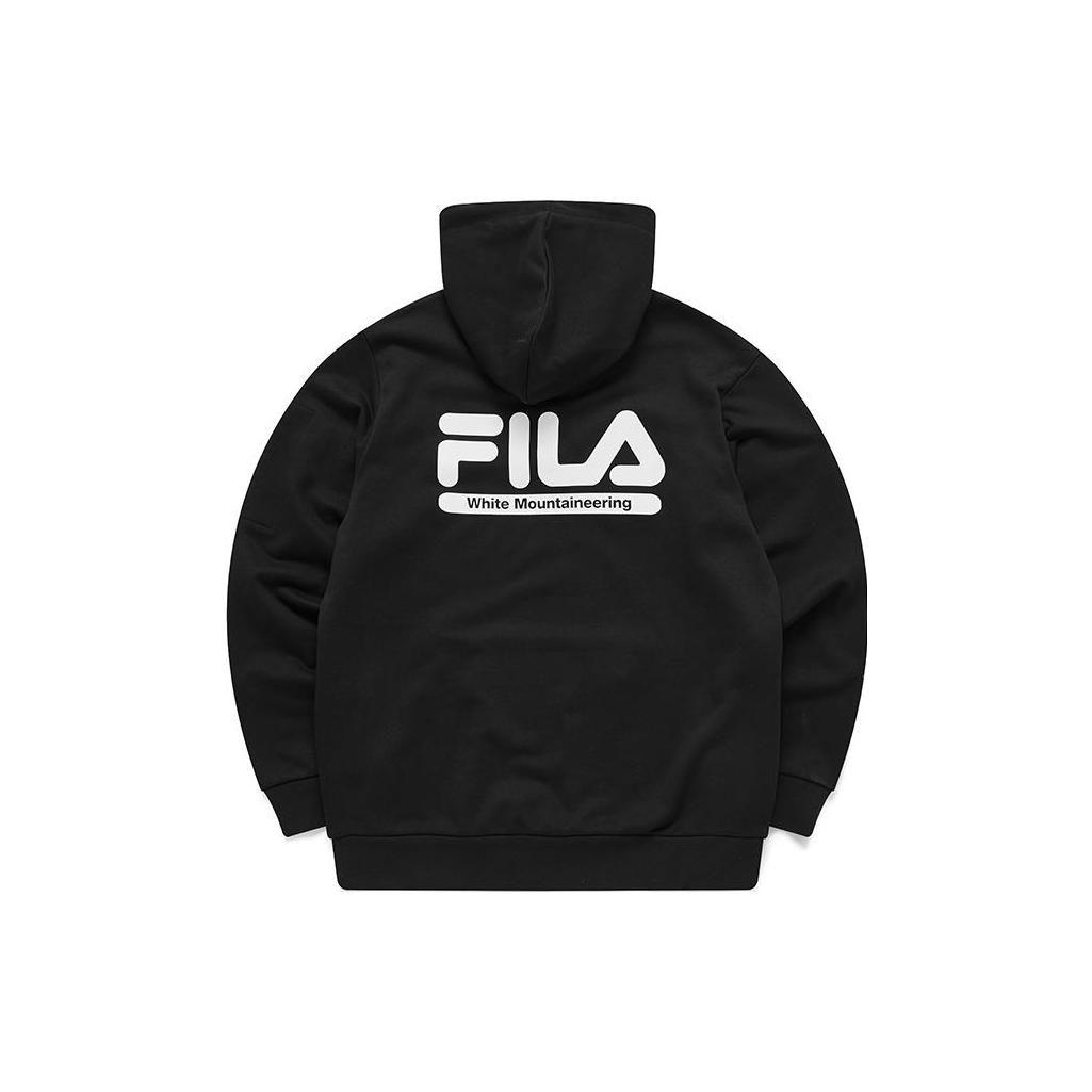 

FILA Logo Embroidered Casual Hoodie Men hoodies Deep-Black T11M117210F-BK XL