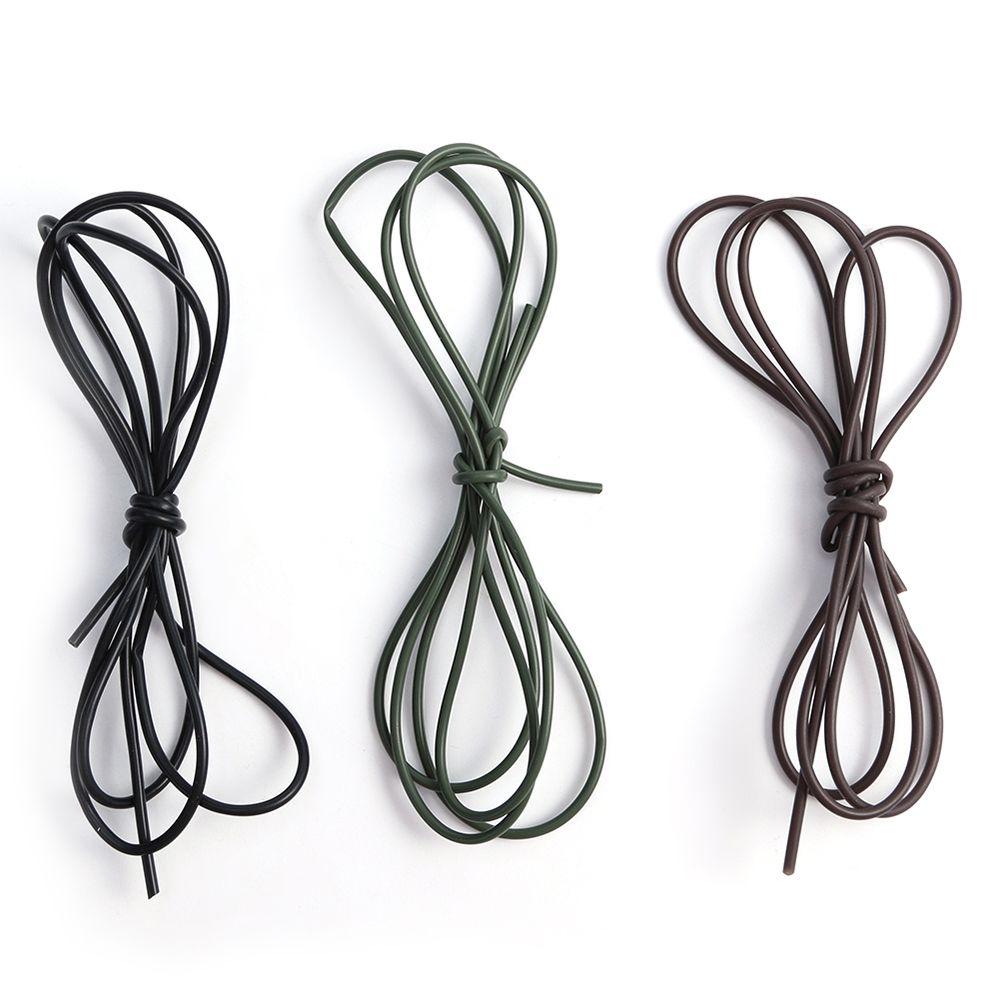 3 Colors Sleeve Pretend Fishing Lines Tube Peche Accesoires Carp Fishing Gear Soft Rigs Tube Rope