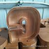 Creative Wooden Piggy Bank: Transparent Letter Coin Box for Kids