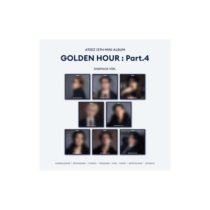 ATEEZ [GOLDEN HOUR : Part.4] (DIGIPACK ver.) (Korean version) [Regular imported version]