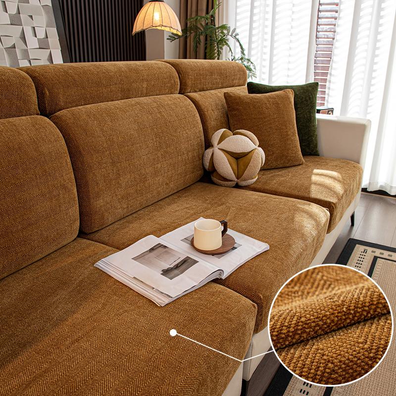 Thickness Sofa Seat Cushion Covers Stretch Couch Cushion Cover Sofa Cover Separate Sectional Sofa Slipcovers Furniture Protector