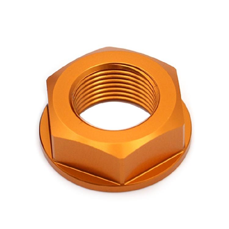 M20 Aluminum Rear Wheel Nut Motorbike Upgrades Nut Outdoor Riding Essential Stable Performances Nut for Motorcycles